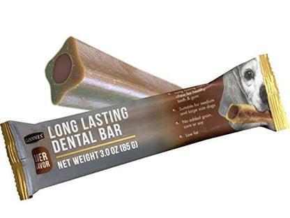Goodies Long Lasting Dental Bar Liver Dog Treats — side view