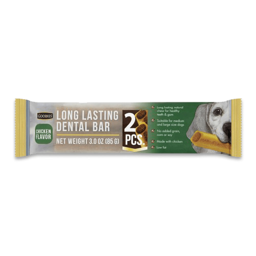 goodies-long-lasting-dental-bar-chicken-dog-treats M(2pcs)