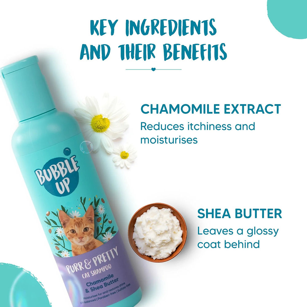 Bubble Up Chamomile And Shea Butter Shampoo For Cat - Image 2