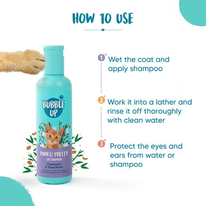Bubble Up Chamomile And Shea Butter Shampoo For Cat - Image 3