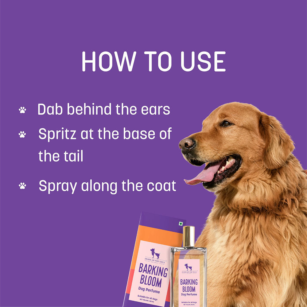 HUFT Barking Bloom Perfume For Dogs — side view