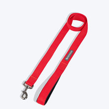 Huft Basics Nylon Leash For Dogs Crimson Red