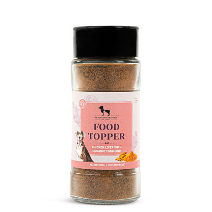 HUFT Chicken Liver with Organic Turmeric Food Topper for Dogs — side view