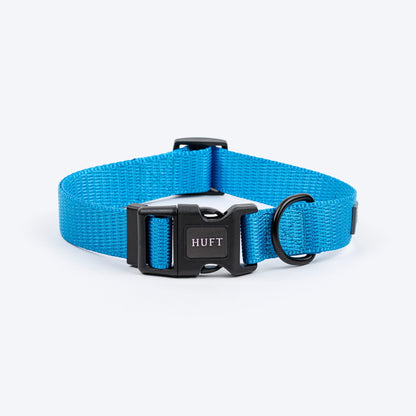 Huft Classic D Ring Collar For Dogs Ocean Blue