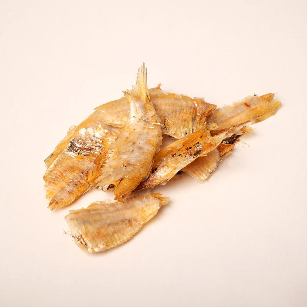 HUFT Dehydrated Anchovies Crunchies Cat Treats — back view