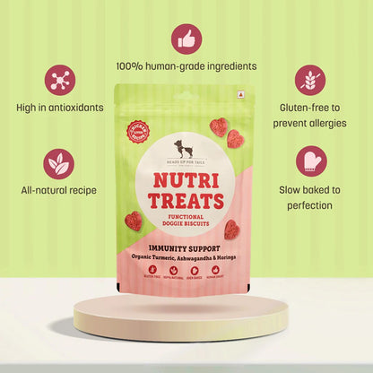 Huft Gluten Free Nutri Chicken Liver Recipe Immunity Support Dog Treats - Image 2