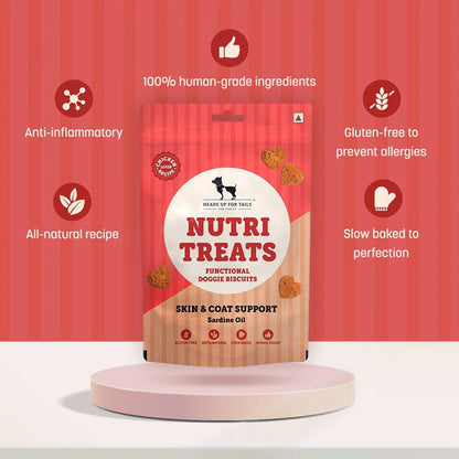 Huft Gluten Free Nutri Chicken Liver Recipe Skin Coat Support Dog Treats - Image 2