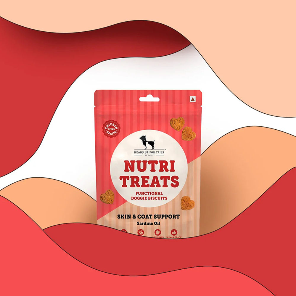Huft Gluten Free Nutri Chicken Liver Recipe Skin Coat Support Dog Treats - Image 5