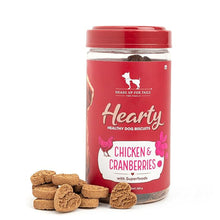 Huft Hearty Chicken Cranberries Healthy Biscuit Dog Treats