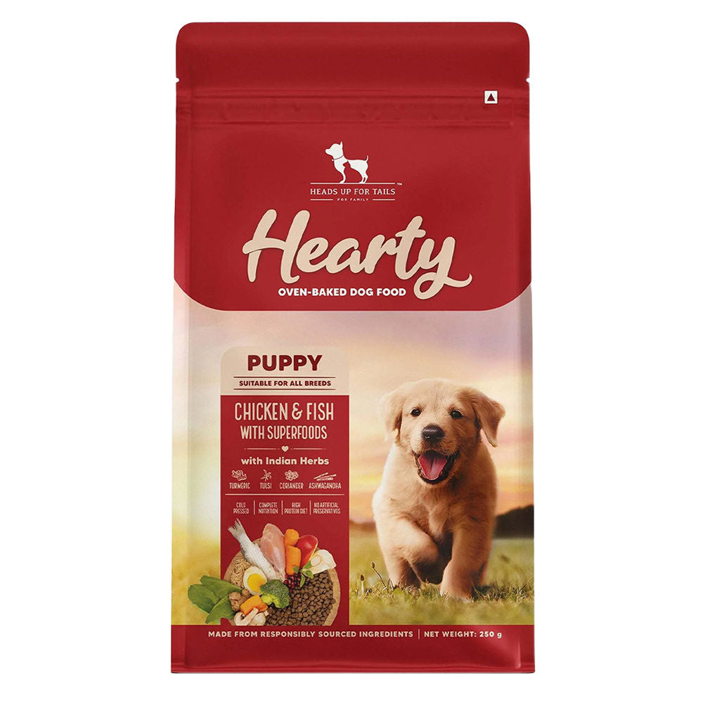 Huft Hearty Oven Baked Chicken Fish With Superfoods Puppy Dog Dry Food