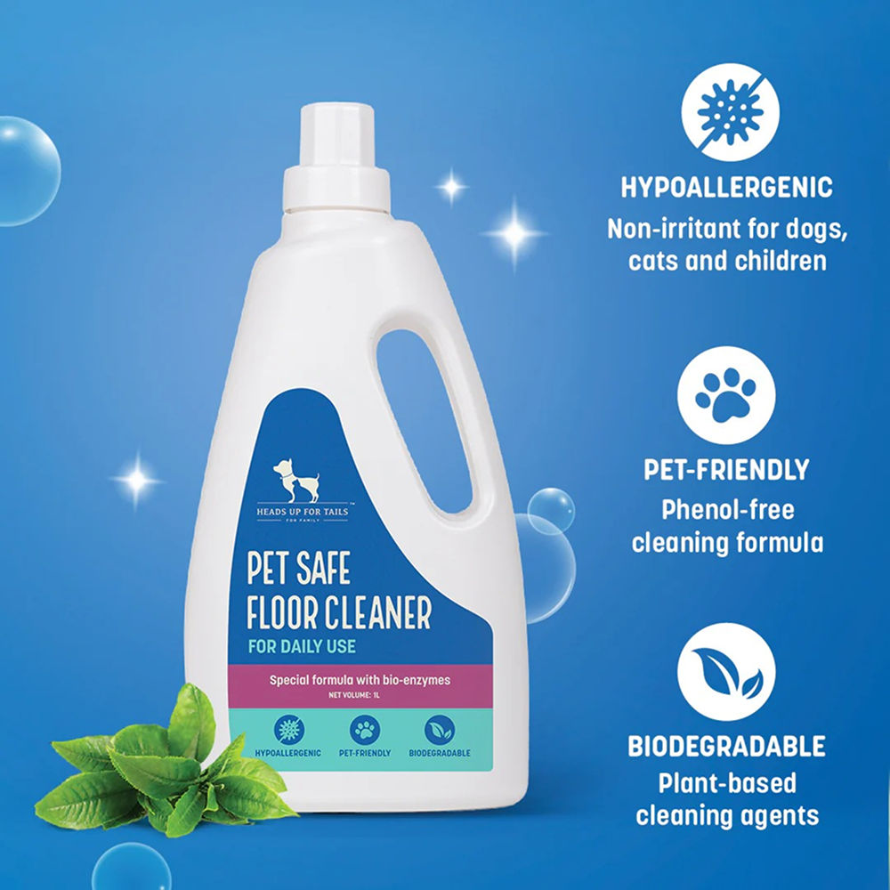 HUFT Pet Safe Floor Cleaner for Dogs and Cats — side view