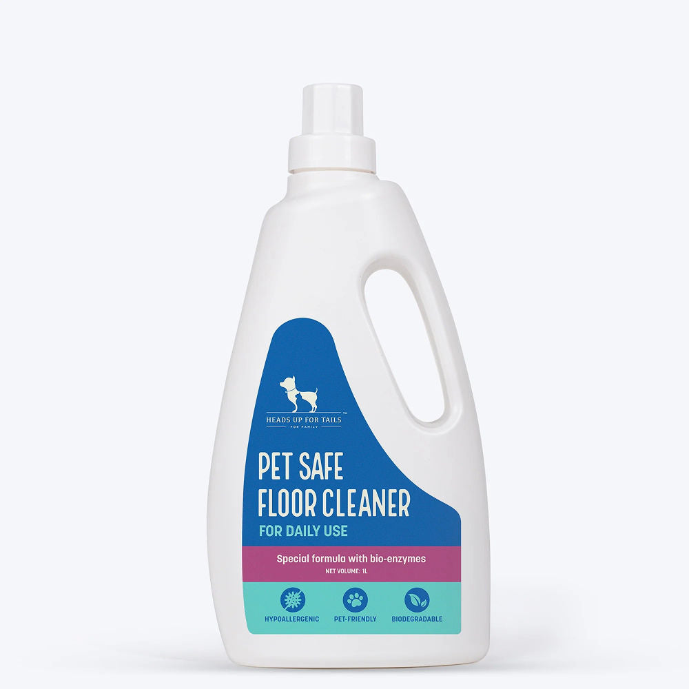 HUFT Pet Safe Floor Cleaner for Dogs and Cats — in use