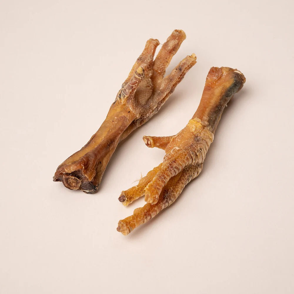 Huft Saras Dehydrated Chicken Neck Feet Dog Treats - Image 2
