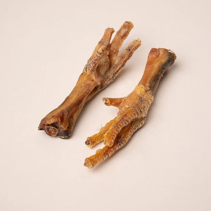 Huft Saras Dehydrated Chicken Neck Feet Dog Treats - Image 2