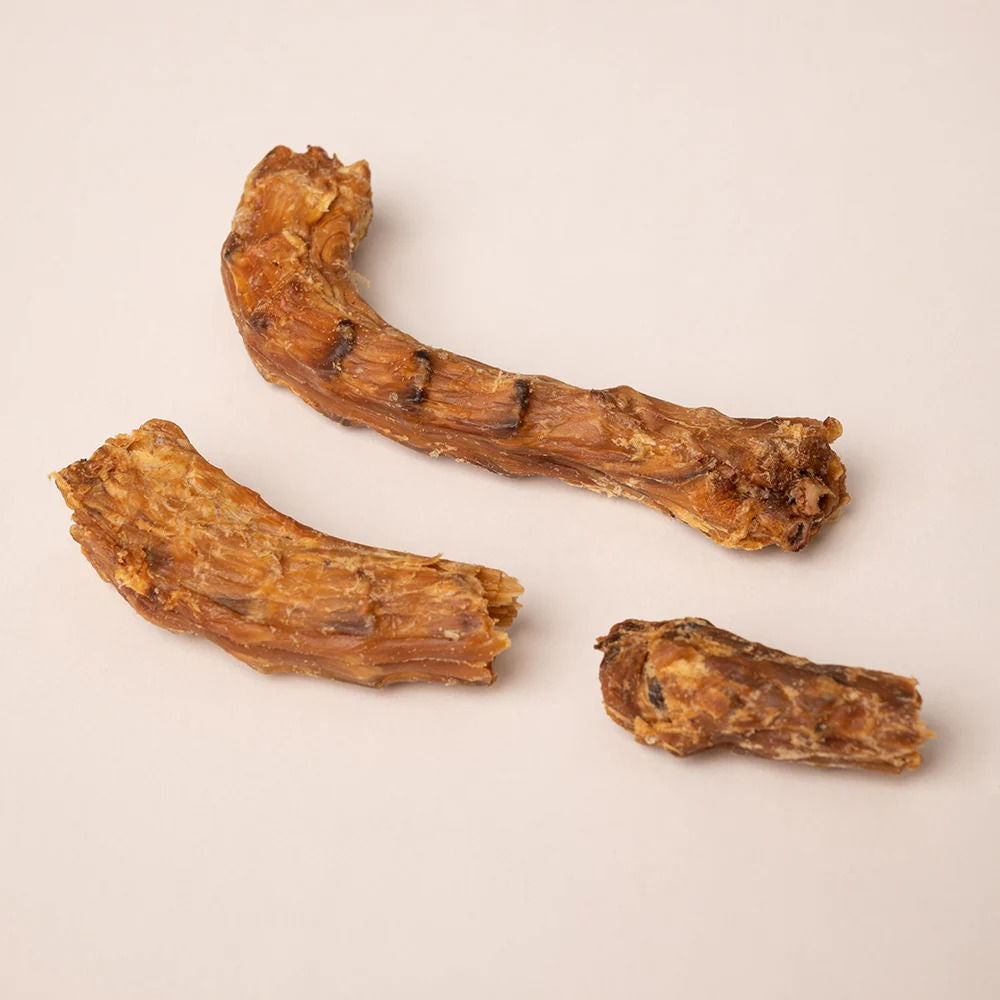 Huft Saras Dehydrated Chicken Neck Jerky Dog Treats - Image 2