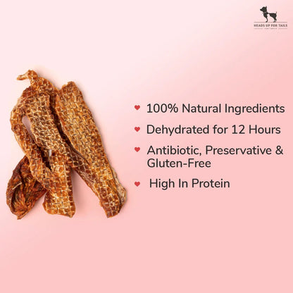 Huft Saras Doggie Chicken Jerky With Applesauce Dog Treats - Image 3