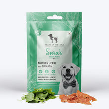 Huft Saras Doggie Grain Free Chicken With Spinach Jerky Dog Treats