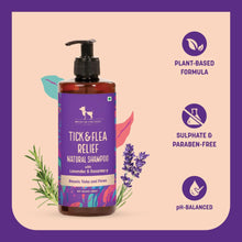 Huft Saras Natural Lavender Rosemary Flea Tick Relief Shampoo For Dogs - Image 2