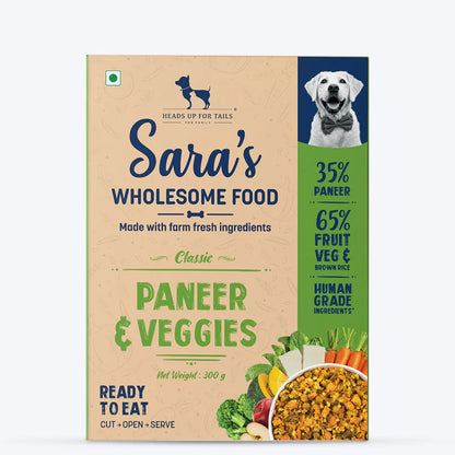 Huft Saras Wholesome Classic Paneer And Veggies Dog Wet Food