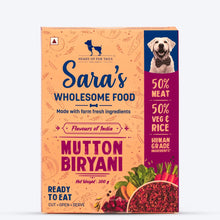 Huft Saras Wholesome Flavours Of India Mutton Biryani Dog Wet Food