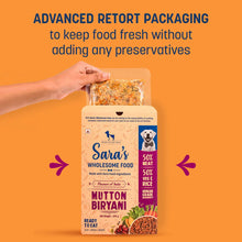 Huft Saras Wholesome Flavours Of India Mutton Biryani Dog Wet Food - Image 2