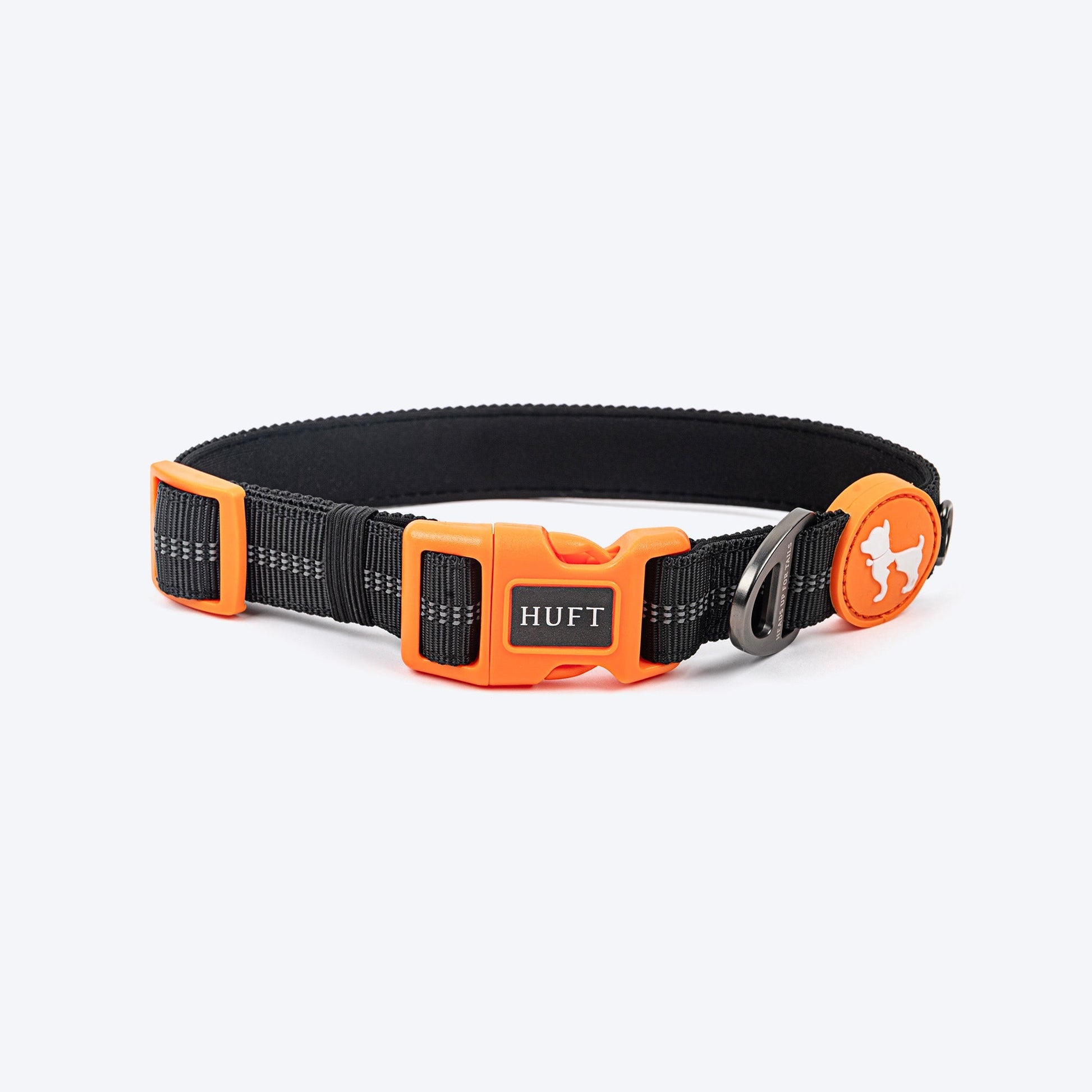 HUFT Xplorers Collar for Dogs (Black)