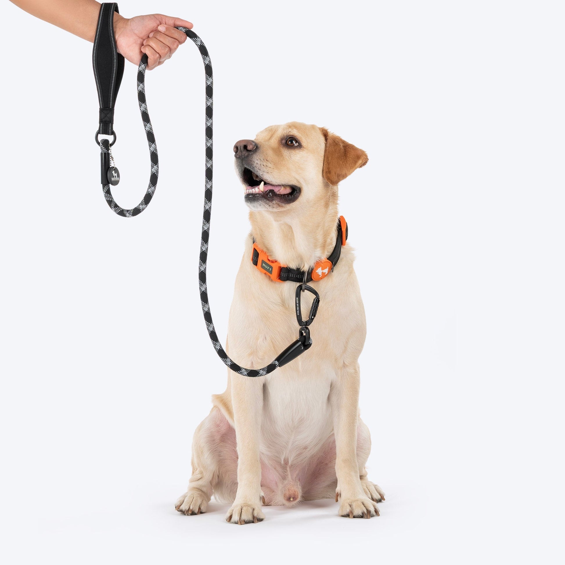 HUFT Xplorers Rope Leash for Dogs — detail shot