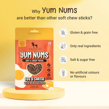 Huft Yum Nums Egg And Cheese Soft Grain Free Sticks Treat For Dogs - Image 2