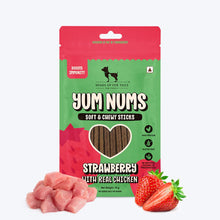 Huft Yum Nums Soft And Chewy Strawberry With Real Chicken Grain Free Sticks Treats For Dogs - Image 5
