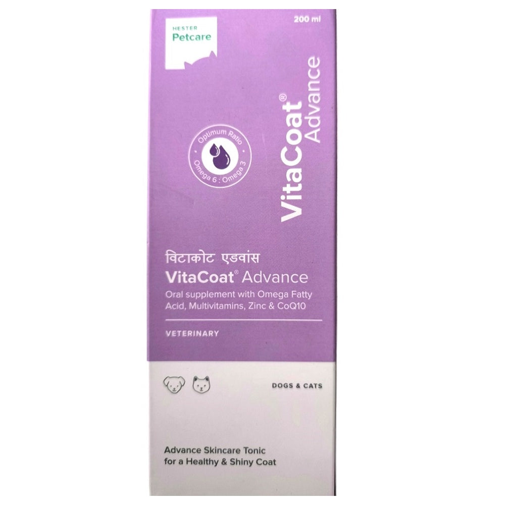 Hester Vitacoat Advance 200Ml For Dogs And Cats