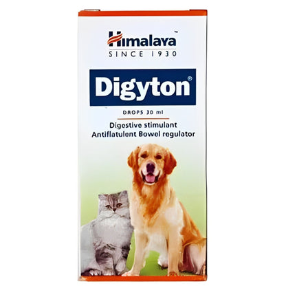 Himalaya Digestive Stimulant Digyton Plus Syrup for Dogs and Cats — side view