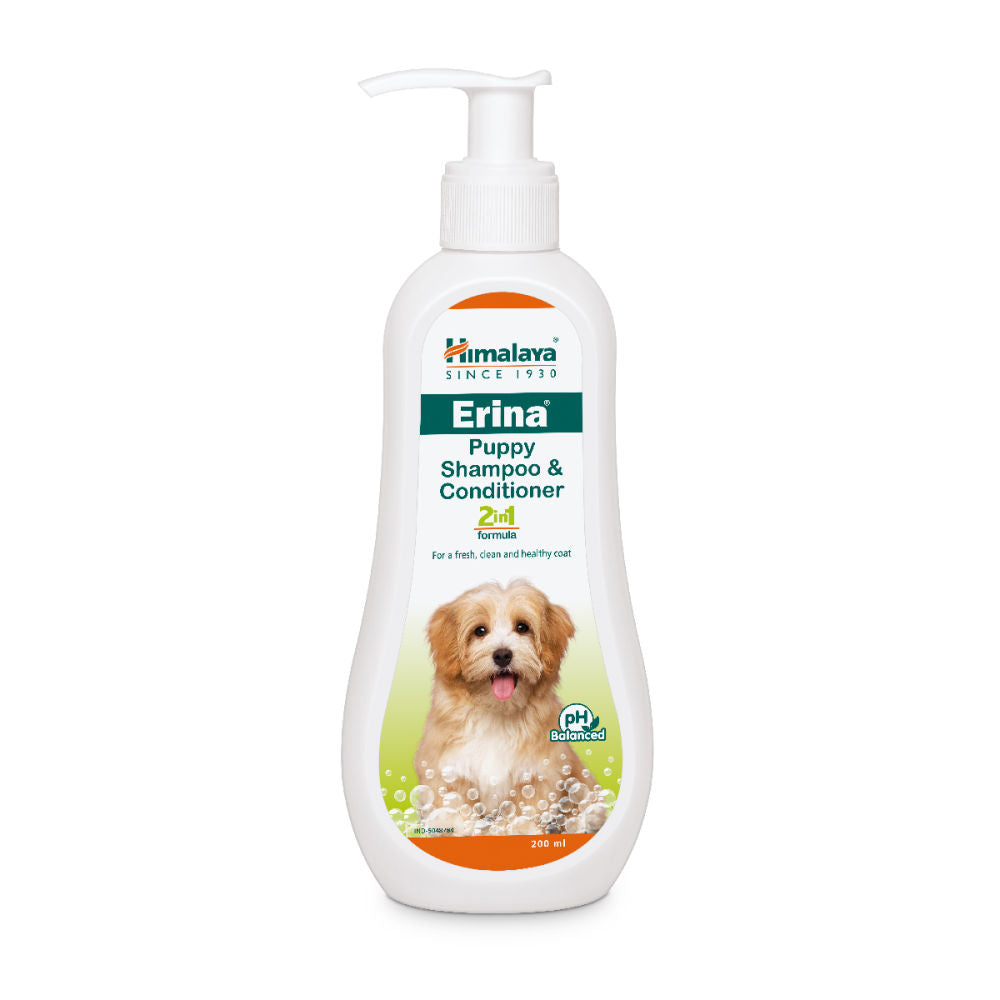 Himalaya Erina Shampoo & Conditioner for Puppies — side view