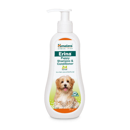 Himalaya Erina Shampoo & Conditioner for Puppies — side view