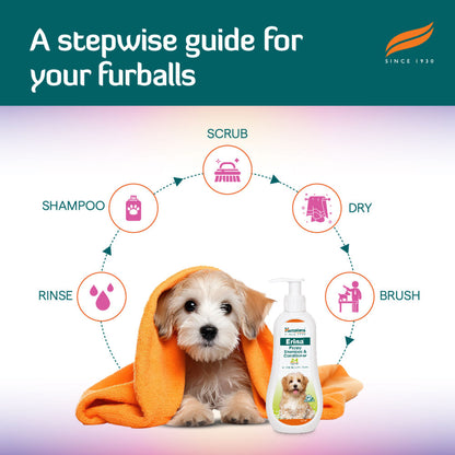Himalaya Erina Shampoo & Conditioner for Puppies — detail shot