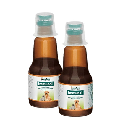 Himalaya Immunol Supplement for Dogs and Cats — side view