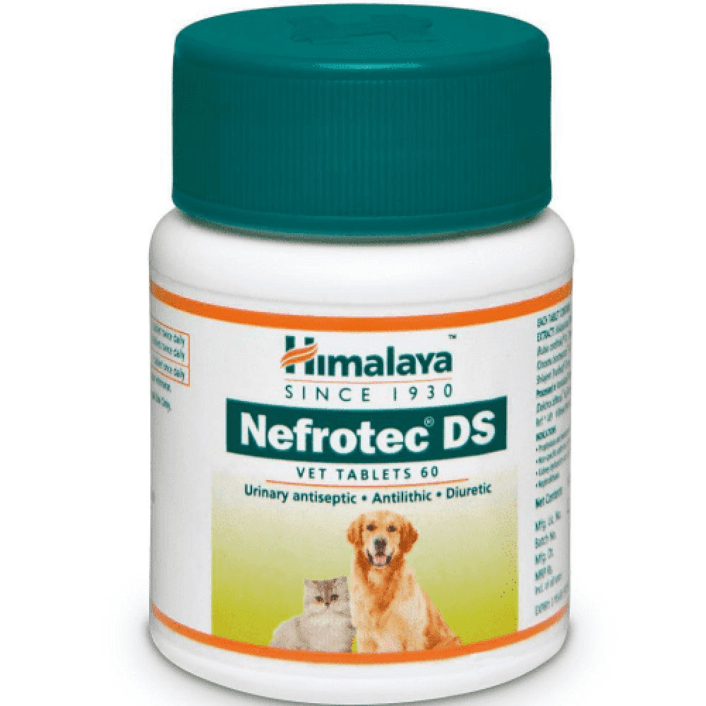 Himalaya Nefrotech DS Vet Tablets for Dogs and Cats — side view
