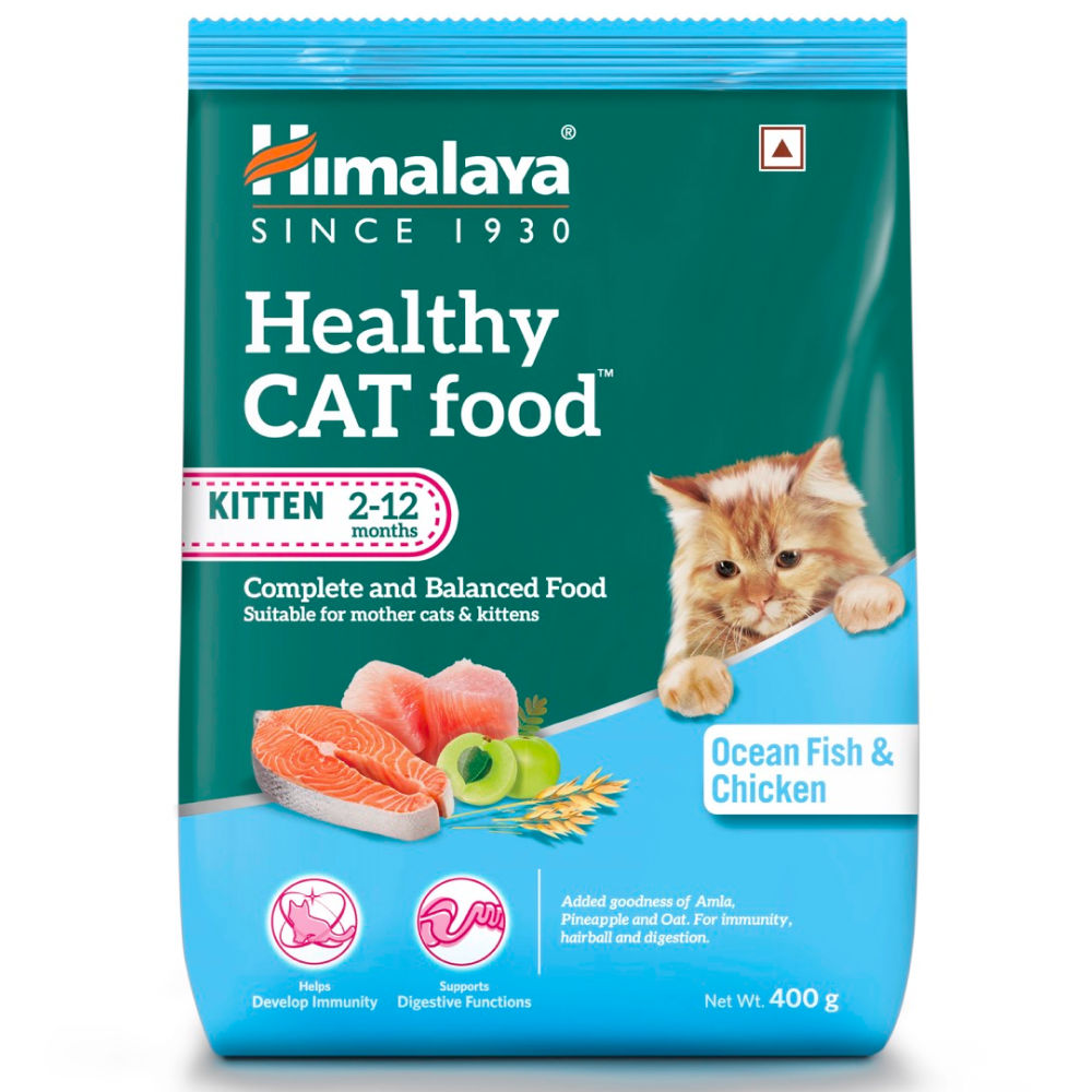 Himalaya Ocean Fish & Chicken Healthy Mother & Kitten Cat Dry Food — back view