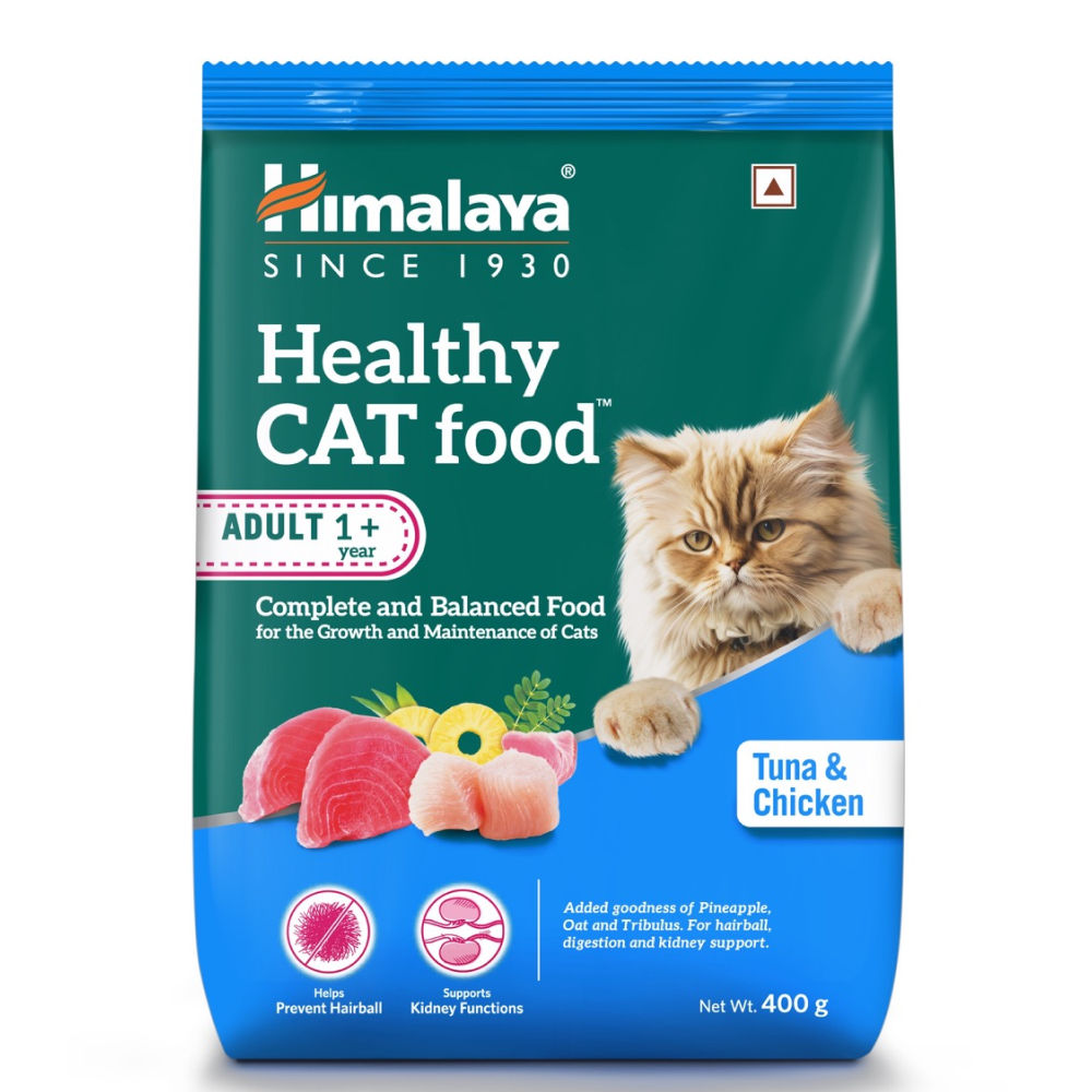 Himalaya Tuna & Chicken Healthy Adult Cat Dry Food — back view