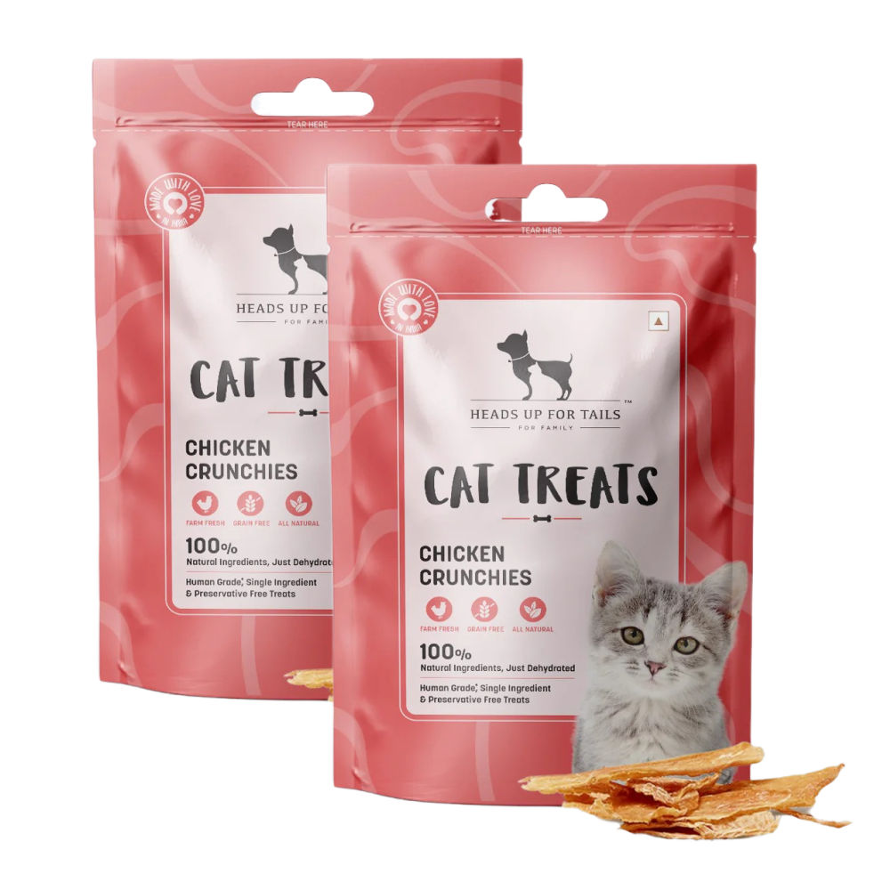 HUFT Dehydrated Chicken Crunchies Cat Treats — image 6