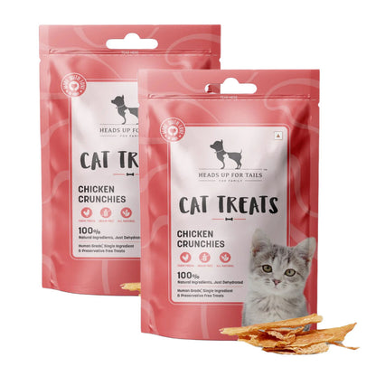 HUFT Dehydrated Chicken Crunchies Cat Treats — image 6