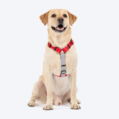 huft-classic-dog-h-harness-for-dogs-cherry-red L