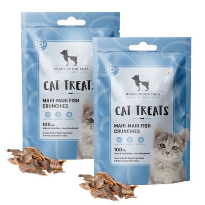 HUFT Mahi Mahi Fish Crunchies Chew Cat Treats — image 6