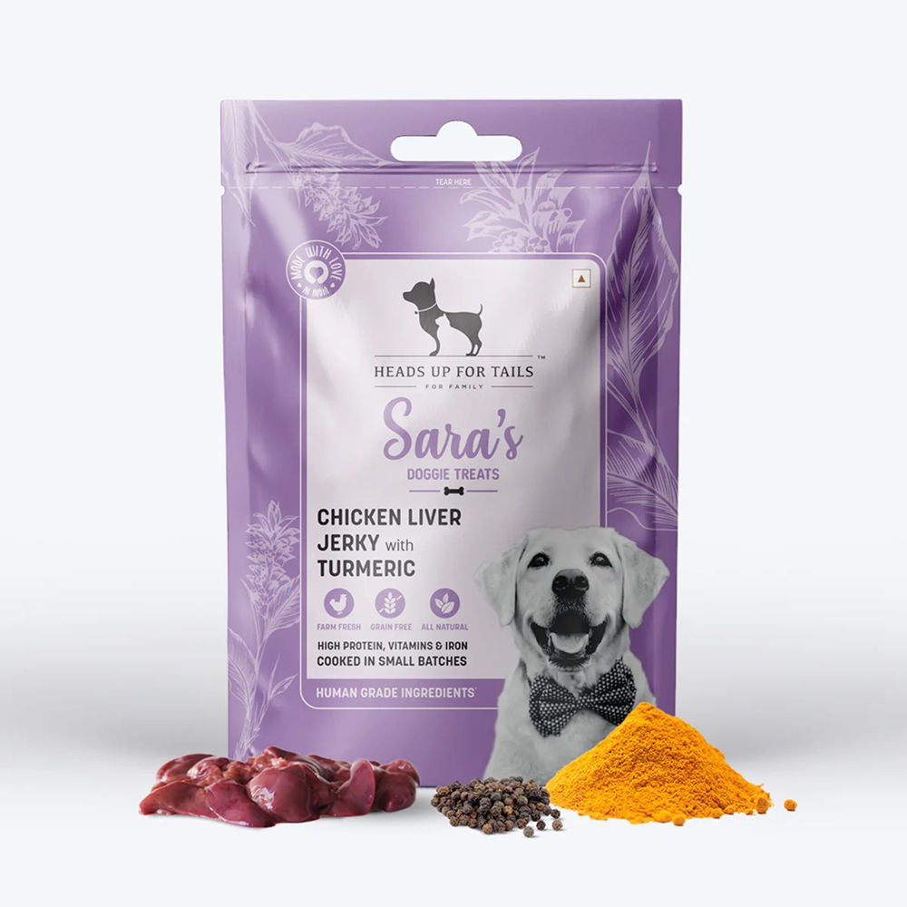 HUFT Sara's Doggie Chicken Liver With Turmeric Dog Treats — image 6