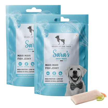 huft-saras-doggie-doggie-mahi-mahi-fish-jerky-dog-treats 2x70g