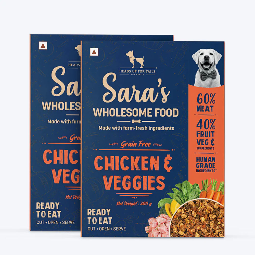 huft-saras-wholesome-chicken-and-veggies-dog-wet-food 2x300g