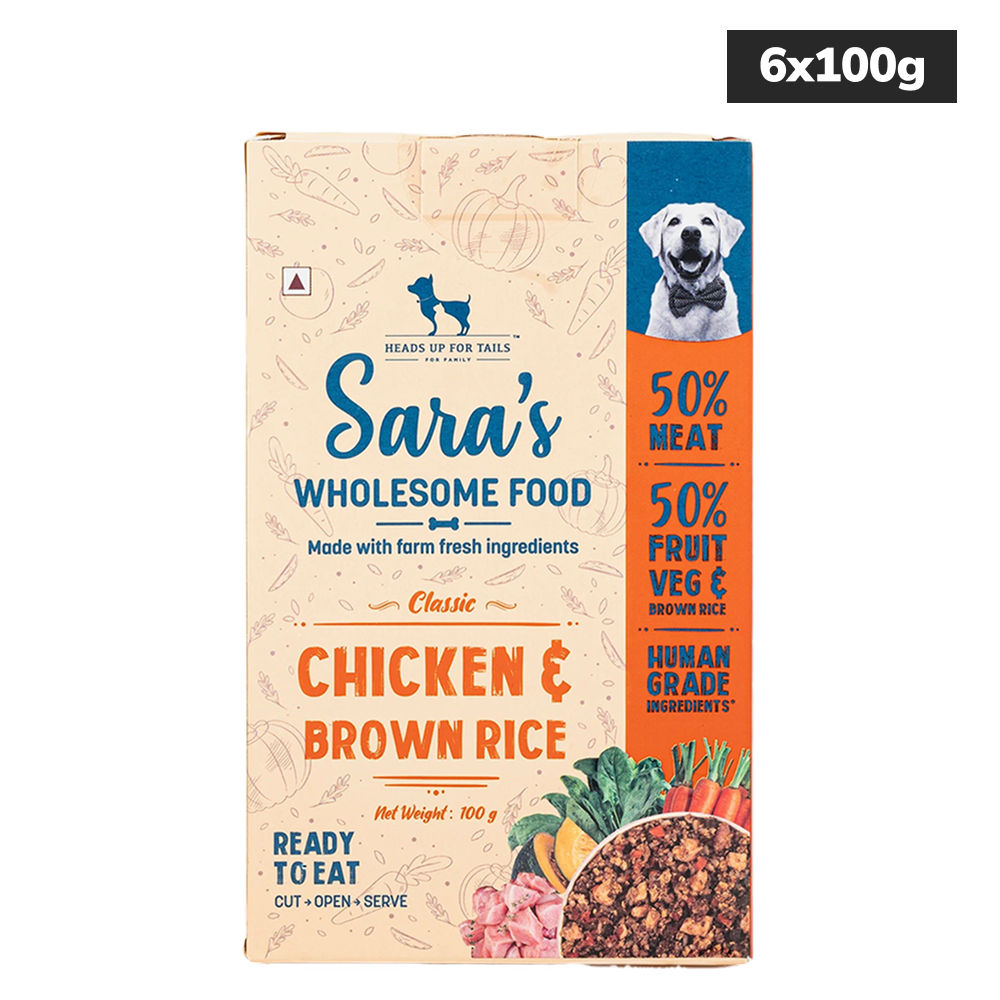 HUFT Sara's Wholesome Classic Chicken and Brown Rice Dog Wet Food — image 6