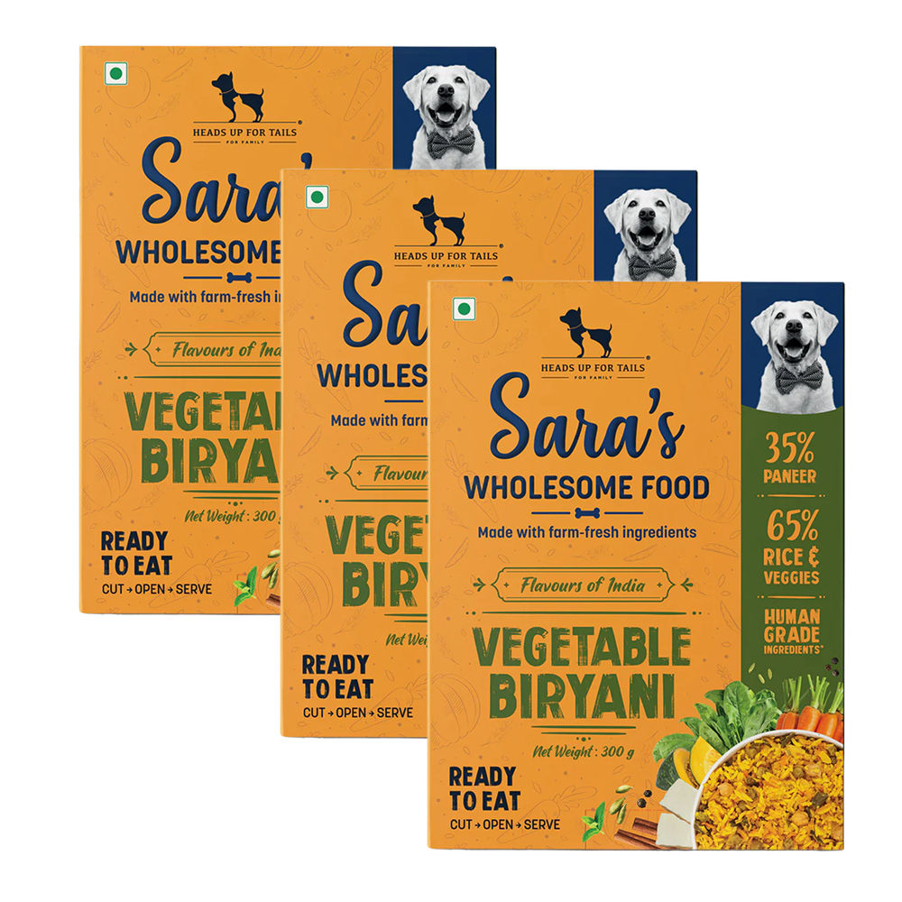 HUFT Sara's Wholesome Flavours Of India Vegetable Biryani Dog Wet Food — image 6
