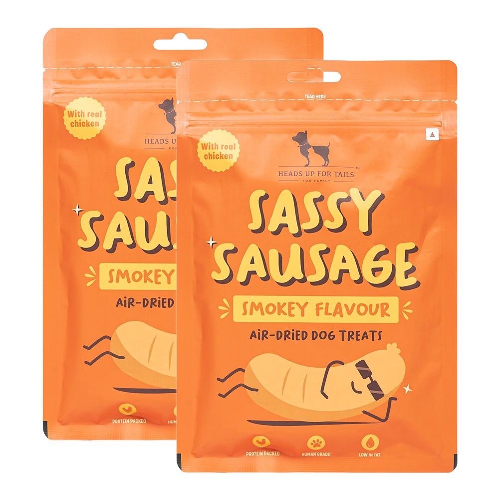 HUFT Sassy Sausage Smokey with Real Chicken Air Dried Treats for Dogs — image 6