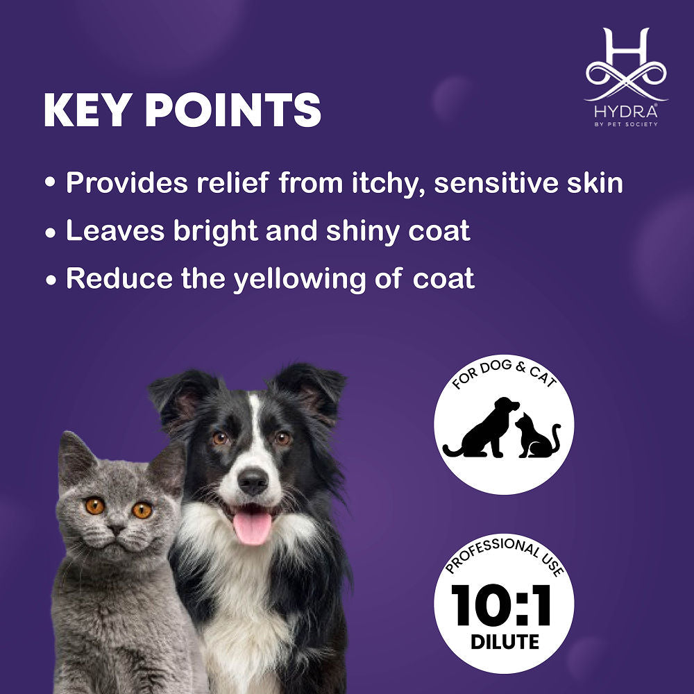 Hydra Groomers Champu Hidratante Moisturizing Shampoo for Cats & Dogs — detail shot