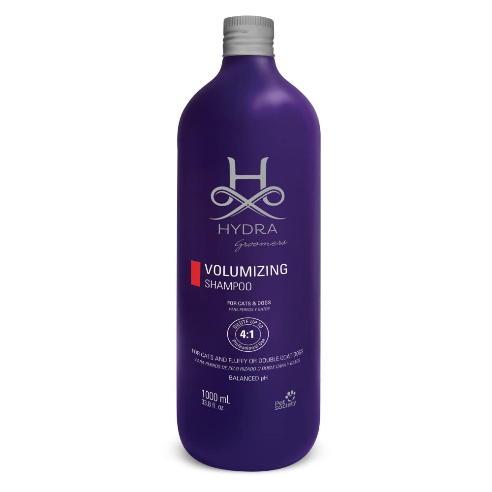 Hydra Groomers Fluffy Or Double Coat Volumizing Shampoo For Cats Dogs
